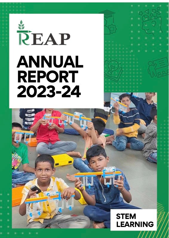 Cover of the REAP Annual Report 2023–24